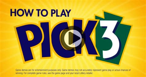pa daily pick 3|Pennsylvania (PA) Pick 3 Day & Evening Results for Today.